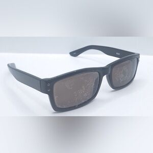 Aztec Black Oval Sunglasses Frames Only